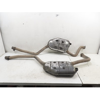87 Porsche 928 S4 #1331 Exhaust, Intermediate Pipe Silencer Pair Left & Right