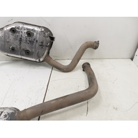87 Porsche 928 S4 #1331 Exhaust, Intermediate Pipe Silencer Pair Left & Right