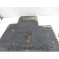 87 Porsche 928 S4 #1331 Carpet Set Floor Mats W/ PORSCHE SCRIPT Rear & Front