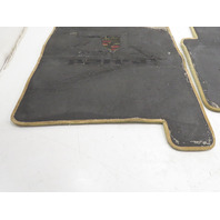 87 Porsche 928 S4 #1331 Carpet Set Floor Mats W/ PORSCHE SCRIPT Rear & Front