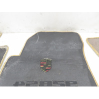 87 Porsche 928 S4 #1331 Carpet Set Floor Mats W/ PORSCHE SCRIPT Rear & Front