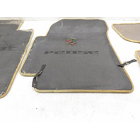 87 Porsche 928 S4 #1331 Carpet Set Floor Mats W/ PORSCHE SCRIPT Rear & Front