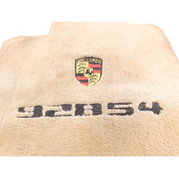 87 Porsche 928 S4 #1331 Carpet Set Floor Mats W/ PORSCHE SCRIPT Rear & Front