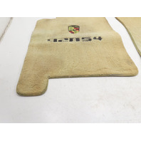 87 Porsche 928 S4 #1331 Carpet Set Floor Mats W/ PORSCHE SCRIPT Rear & Front