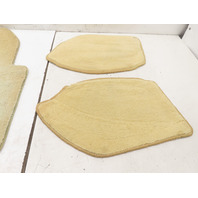 87 Porsche 928 S4 #1331 Carpet Set Floor Mats W/ PORSCHE SCRIPT Rear & Front