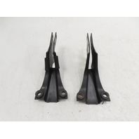 87 Porsche 928 S4 #1331 Bracket Pair, Front Tow Hook Eye LH & RH 92834106402
