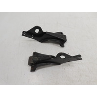 87 Porsche 928 S4 #1331 Bracket Pair, Front Tow Hook Eye LH & RH 92834106402