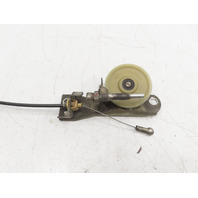 87 Porsche 928 S4 #1331 cable & Pulley w/ Bracket Accelerator Throttle, 92842302308