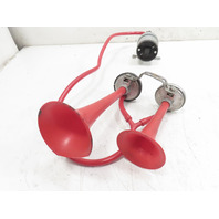 87 Porsche 928 S4 #1331 Horn Signal Pair, Low & High Pitch Air Horn