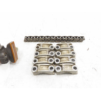87 Porsche 928 S4 #1331 camshaft holders chain & tension adjuster V8 5.0L M28.42