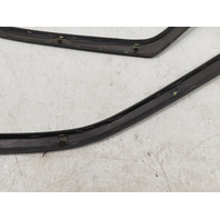 87 Porsche 928 S4 #1331 Trim Pair, Door Window Surround, Left & Right Black