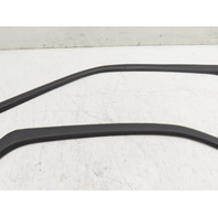 87 Porsche 928 S4 #1331 Trim Pair, Door Window Surround, Left & Right Black