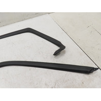 87 Porsche 928 S4 #1331 Trim Pair, Door Window Surround, Left & Right Black