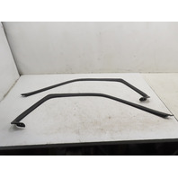 87 Porsche 928 S4 #1331 Trim Pair, Door Window Surround, Left & Right Black