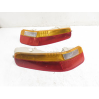 87 Porsche 928 S4 #1331 Taillight Pair Left & Right OEM 92863148301 92863148401