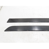 87 Porsche 928 S4 #1331 trim pair door exterior lower sill molding left & right 92855919702