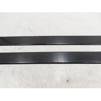 87 Porsche 928 S4 #1331 trim pair door exterior lower sill molding left & right 92855919702