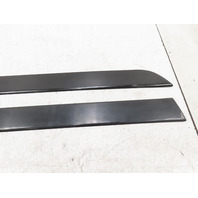 87 Porsche 928 S4 #1331 trim pair door exterior lower sill molding left & right 92855919702