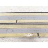 87 Porsche 928 S4 #1331 trim pair door exterior lower sill molding left & right 92855919702