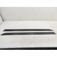87 Porsche 928 S4 #1331 trim pair door exterior lower sill molding left & right 92855919702