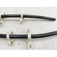 87 Porsche 928 S4 #1331 Guide Pair Window Door Glass Bars Left & Right