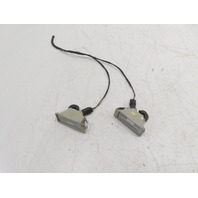 96 BMW Z3 E36 1.9L #1333 Light Lamp Pair License Plate w/ Wiring Rear
