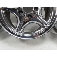 96 BMW Z3 E36 1.9L #1333 Wheel Set, Style 35 Z-Star 16x7 Chrome 36111092260
