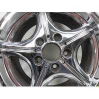 96 BMW Z3 E36 1.9L #1333 Wheel Set, Style 35 Z-Star 16x7 Chrome 36111092260