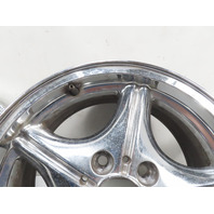 96 BMW Z3 E36 1.9L #1333 Wheel Set, Style 35 Z-Star 16x7 Chrome 36111092260