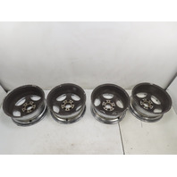 96 BMW Z3 E36 1.9L #1333 Wheel Set, Style 35 Z-Star 16x7 Chrome 36111092260