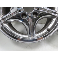 96 BMW Z3 E36 1.9L #1333 Wheel Set, Style 35 Z-Star 16x7 Chrome 36111092260