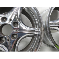 96 BMW Z3 E36 1.9L #1333 Wheel Set, Style 35 Z-Star 16x7 Chrome 36111092260