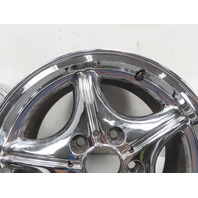 96 BMW Z3 E36 1.9L #1333 Wheel Set, Style 35 Z-Star 16x7 Chrome 36111092260