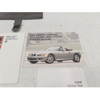 96 BMW Z3 E36 1.9L #1333 Owner's Manual & Books w/ Case