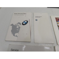 96 BMW Z3 E36 1.9L #1333 Owner's Manual & Books w/ Case