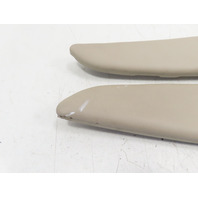 06 BMW Z4 E85 #1334 Trim Pair, Center Console Knee Pad Beige 7026215 7026216
