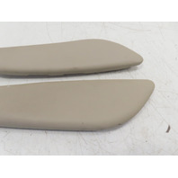 06 BMW Z4 E85 #1334 Trim Pair, Center Console Knee Pad Beige 7026215 7026216