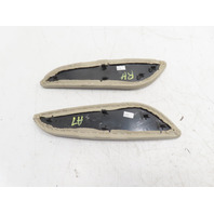 06 BMW Z4 E85 #1334 Trim Pair, Center Console Knee Pad Beige 7026215 7026216