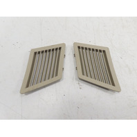 06 BMW Z4 E85 #1334 Trim Pair, Vent Grill, Rear Quarter 51437036510 51437036509