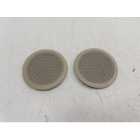 06 BMW Z4 E85 #1334 Trim Pair, Speaker Grill Quarter Panel L & R Beige 51417112115