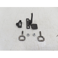 06 BMW Z4 E85 #1334 Lock Set Hood, Catch Latch Hooks 51237047170