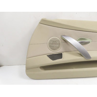 06 BMW Z4 E85 #1334 Door Panel, Part Leather Oregon Beige Right Passenger