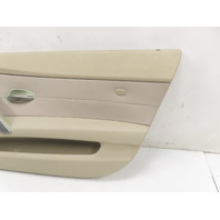 06 BMW Z4 E85 #1334 Door Panel, Part Leather Oregon Beige Right Passenger