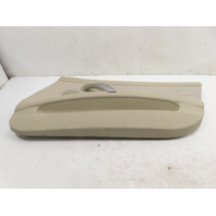 06 BMW Z4 E85 #1334 Door Panel, Part Leather Oregon Beige Right Passenger