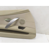 06 BMW Z4 E85 #1334 Door Panel, Part Leather Left Driver Oregon Beige
