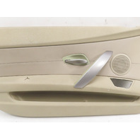06 BMW Z4 E85 #1334 Door Panel, Part Leather Left Driver Oregon Beige