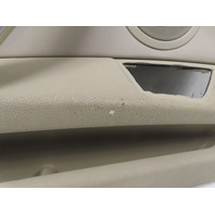 06 BMW Z4 E85 #1334 Door Panel, Part Leather Left Driver Oregon Beige