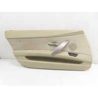 06 BMW Z4 E85 #1334 Door Panel, Part Leather Left Driver Oregon Beige