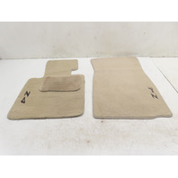 06 BMW Z4 E85 #1334 Floor Mat Pair, Left & Right Side Beige