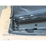 06 BMW Z4 E85 #1334 Convertible Soft Top Roof Frame Glass Window Black